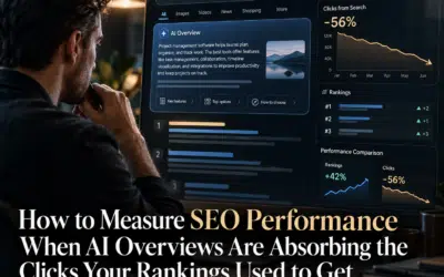 Home Page 1 How to Measure SEO Performance When AI Overviews Are Absorbing the Clicks Your Rankings Used to Get